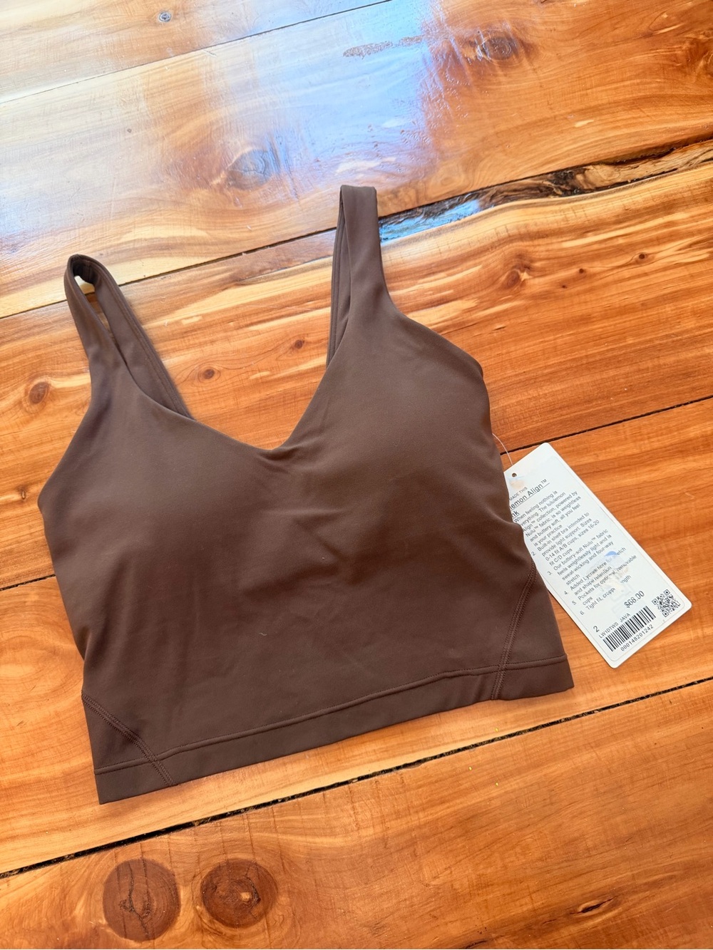 Lululemon Align Tank, Size 2, Java Brown, Brand New 🤎🤎🤎